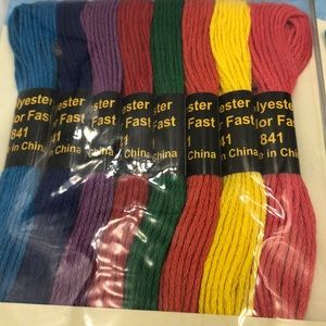 Craft Thread Floss 8 Colors/ Pack